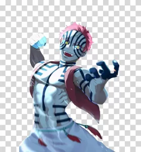 Akaza-Upper-Moon-Demon-Slayer-Anime-Character