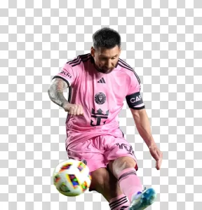 Lionel Messi Inter Miami Jersey Football Player