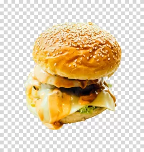 Hamburger Delicious Burger Savory Fast Food