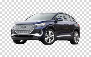 2024 Audi Q4 e-tron, Luxury Electric SUV, Cutting-Edge Design, Transparent PNG Image 2024 Audi Q4 e-tron Luxury Electric SUV