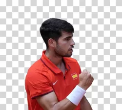 Carlos Alcaraz Rising Tennis Star Professional Player