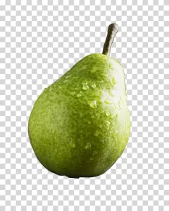 Green Pears Transparent