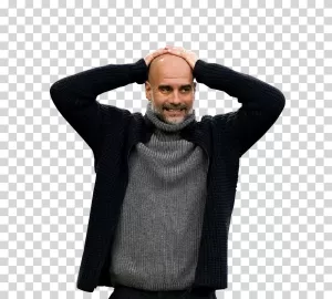 Pep Guardiola Angry Expression