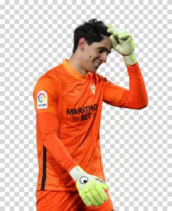 Yassine Bounou Moroccan Goalkeeper Sevilla