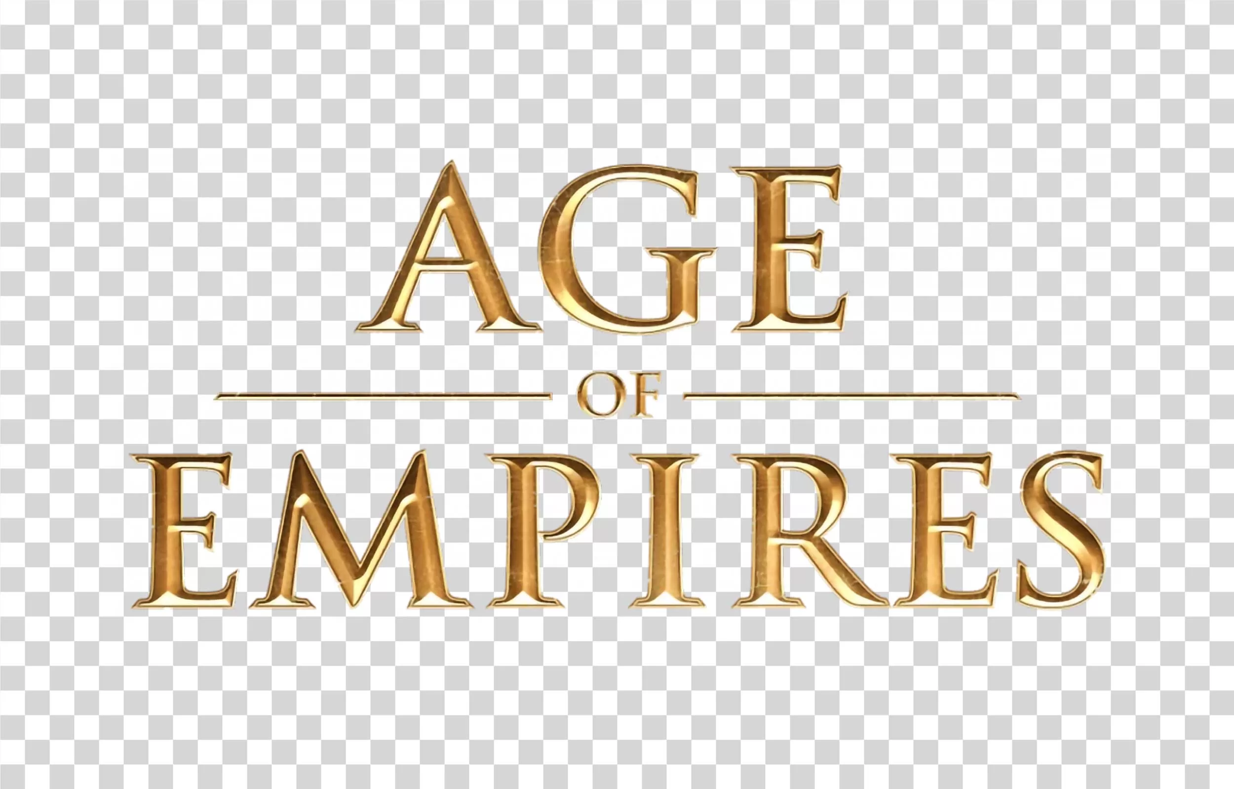 Age of Empires Game Logo Strategy Game Transparent