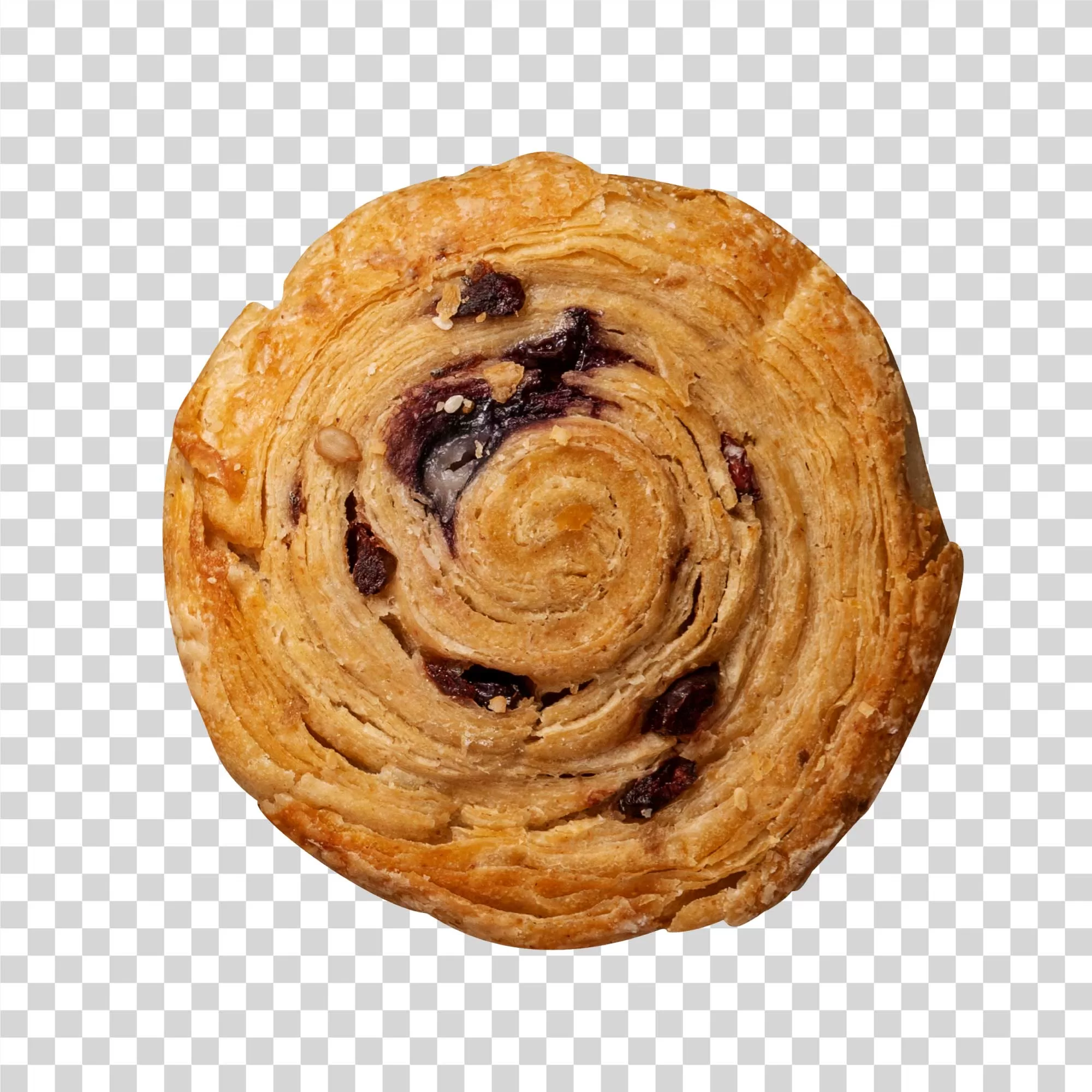 Baked Croissant Flaky Pastry Transparent