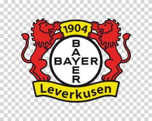 Bayer Leverkusen Logo, German Football Club Emblem, Bundesliga Crest, PNG transparent imag Bayer Leverkusen Logo German Football Transparent