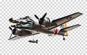 Bombardino Crocodillo Viral TikTok Meme Transparent