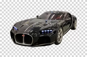 Bugatti Atlantic, Luxury Classic Car, Automotive Masterpiece, Transparent PNG Image Bugatti Atlantic Luxury Classic Car