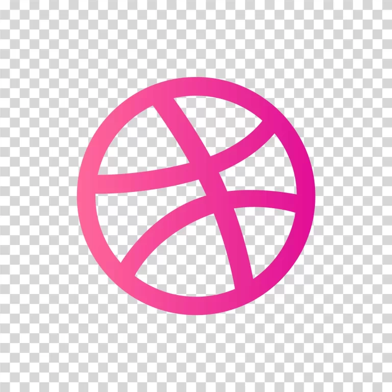 Dribbble Logo Design Platform Transparent