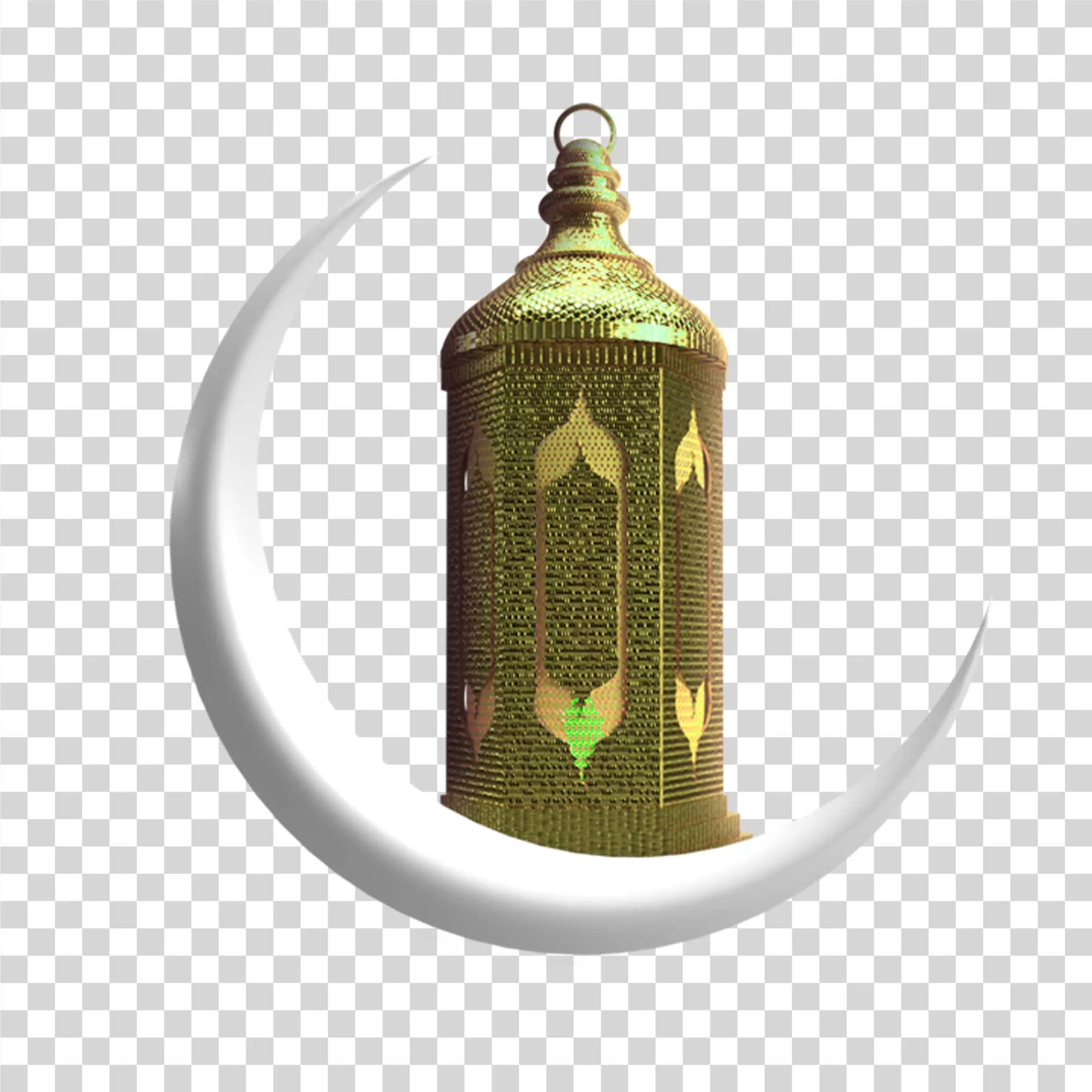 Eid al-Adha Islamic Festival Decorative Lantern Transparent