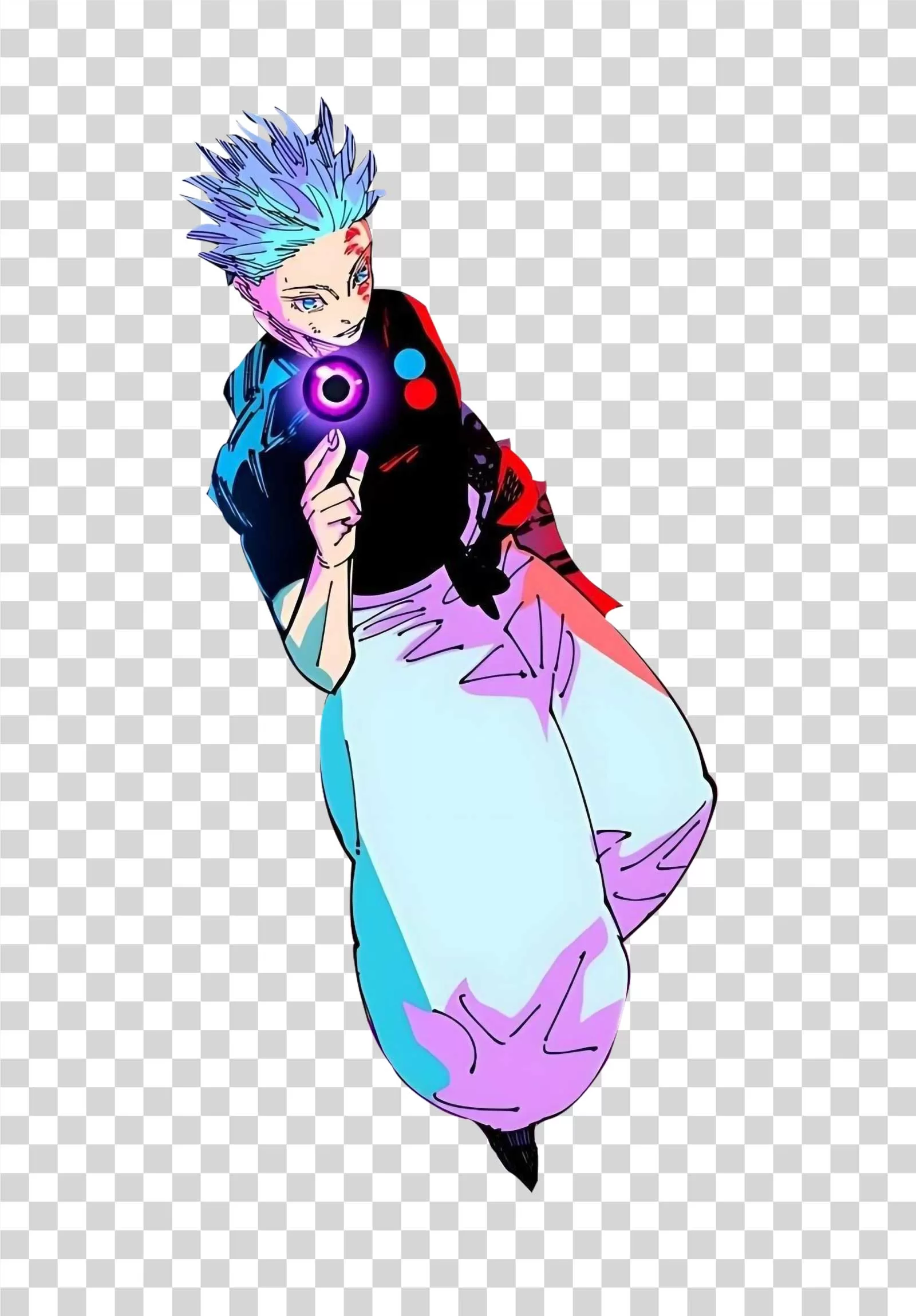 Gojo Satoru Jujutsu Kaisen Anime Character Tokyo Jujutsu Transparent