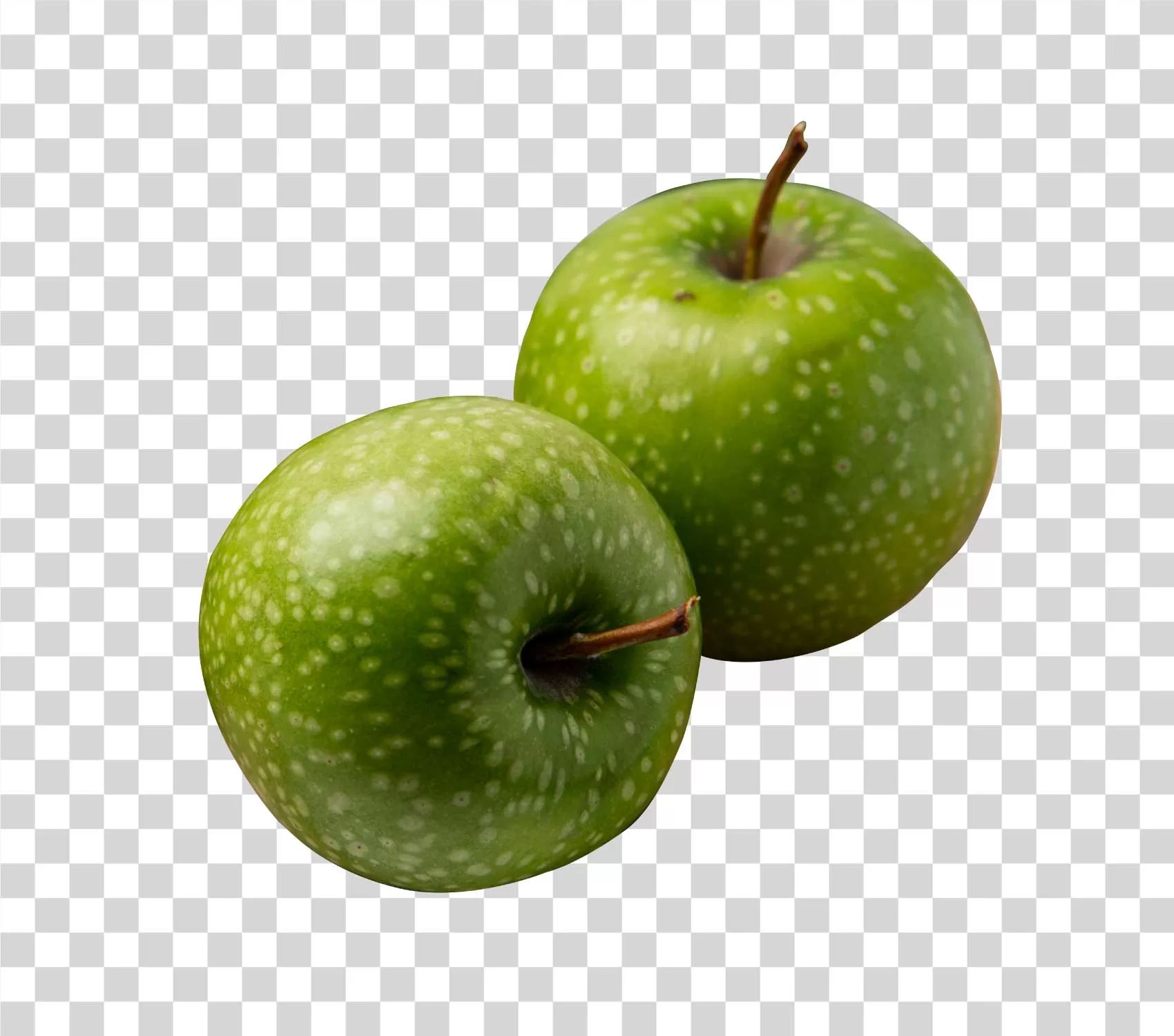 Green Apple Fresh Fruit PNG