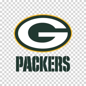 Green Bay Packers NFL Football Team Full Logo Transparent