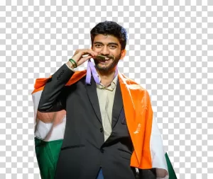 Gukesh D, Indian Chess Grandmaster, Young Chess Prodigy, Transparent PNG Image Gukesh D Indian Chess Grandmaster png