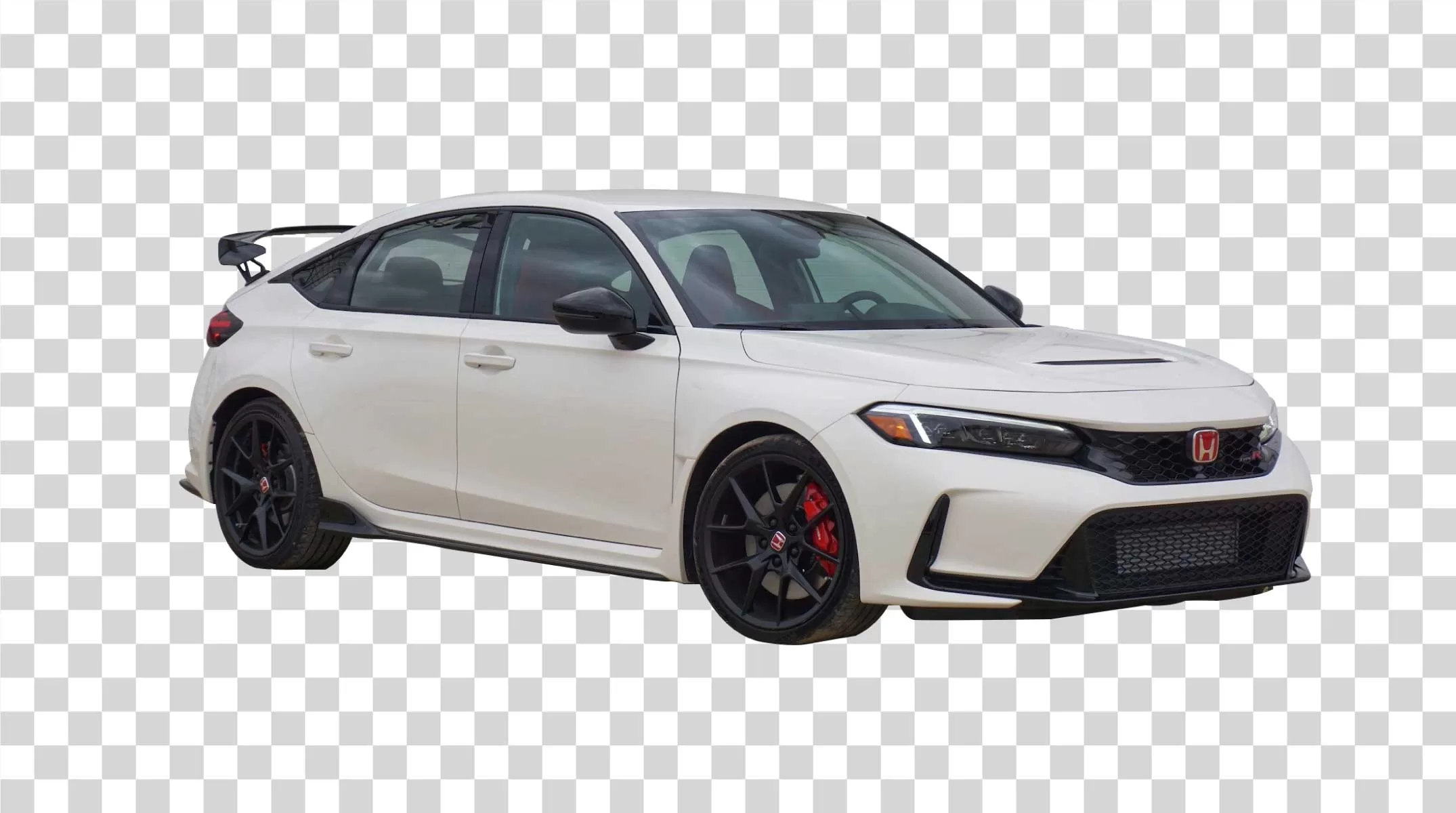 Honda Civic Type R Japanese Sports Car PNG