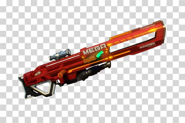 Nerf Blaster Toy Dart Gun transparent