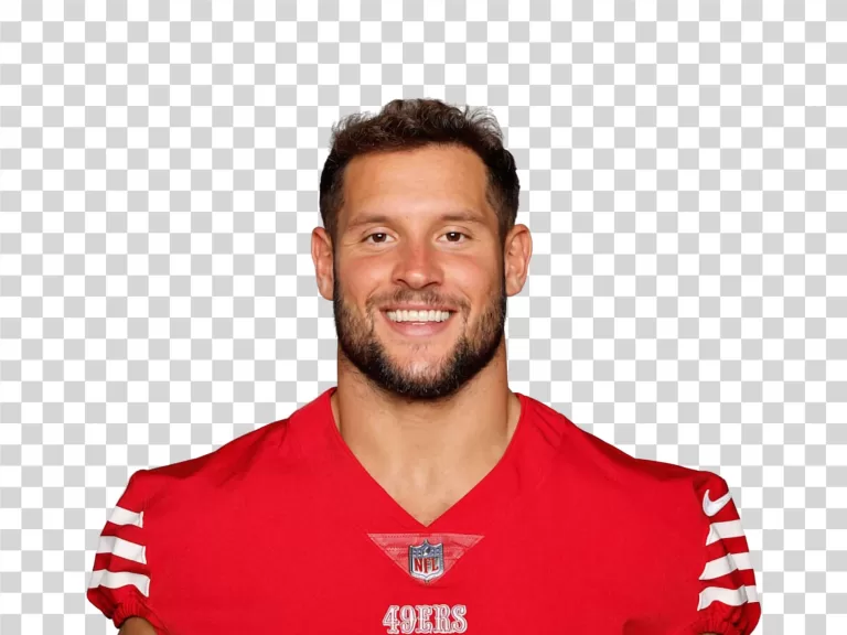 Nick Bosa NFL Star San Francisco 49ers PNG