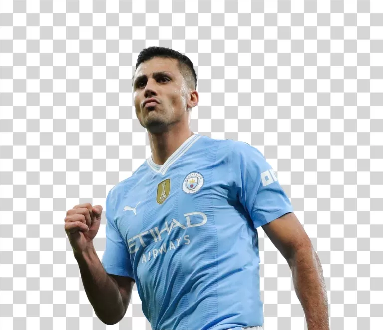 Rodri Manchester City Midfielder png transparent