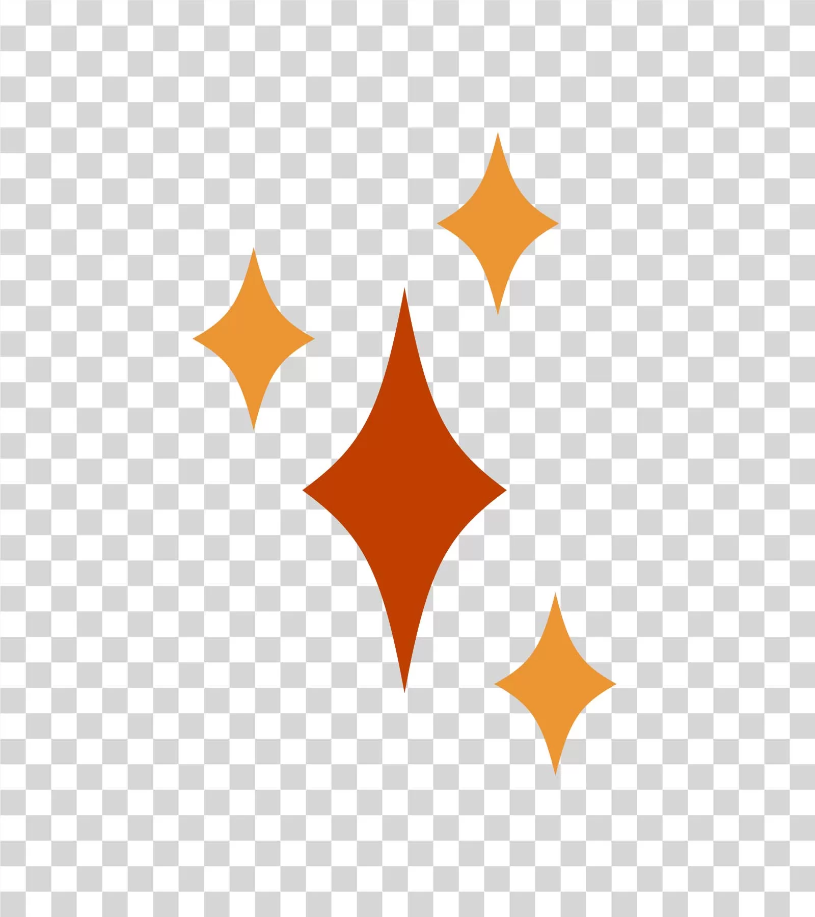 Sparkles Stars png transparent