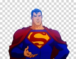 Superman Cartoon Superhero DC Transparent