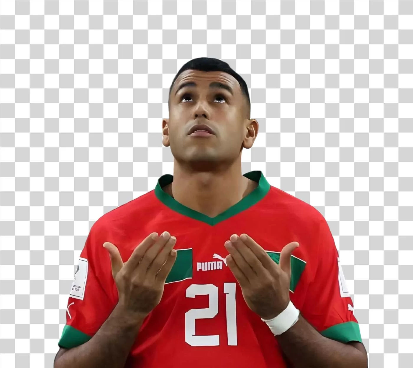 Walid Cheddira Moroccan Professional Footballer Forward PNG