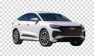 2024 Audi Q4 e-tron, Electric SUV, Audi EV, Luxury Crossover, PNG transparent image 2024 Audi Q4 e-tron Electric SUV Audi EV PNG