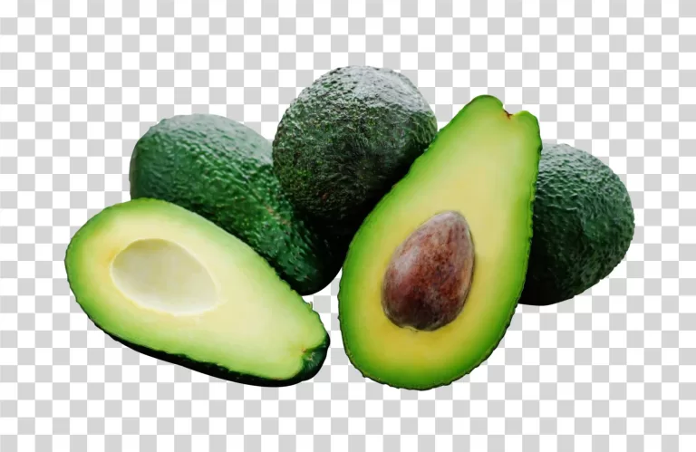 Avocado Pieces Transparent PNG