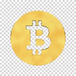 Bitcoin Logo Cryptocurrency Symbol Digital Coin PNG