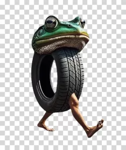 Boneca Ambalabu TikTok Brainrot Transparent