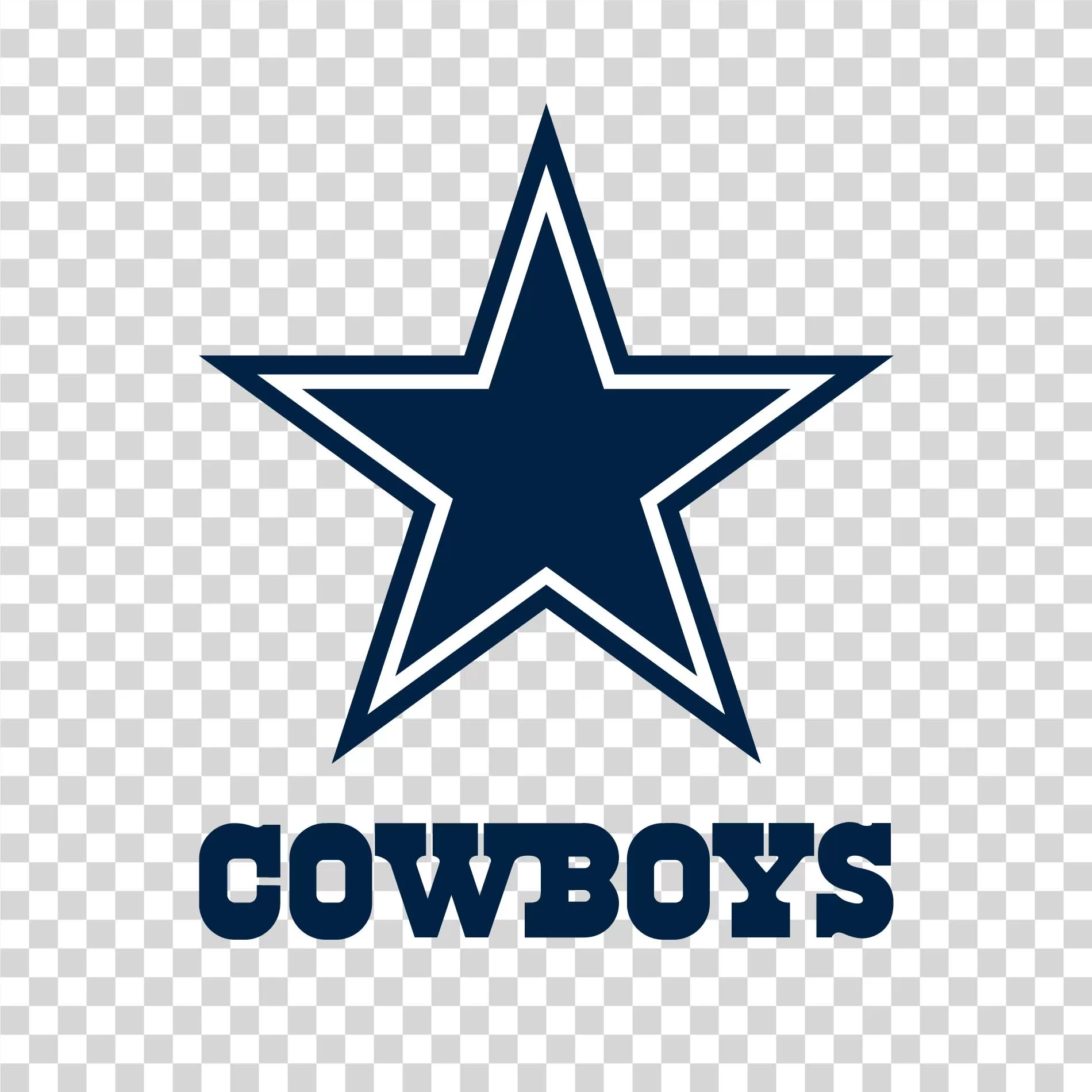 Dallas Cowboys, logo, NFL, football, transparent