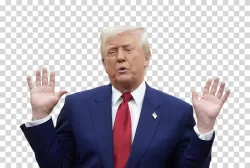 Donald Trump Current US President Transparent