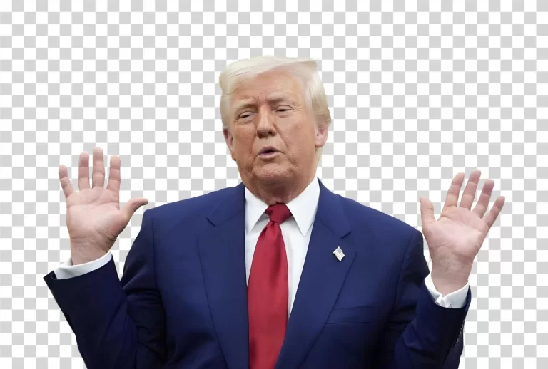 Donald Trump Current US President Transparent