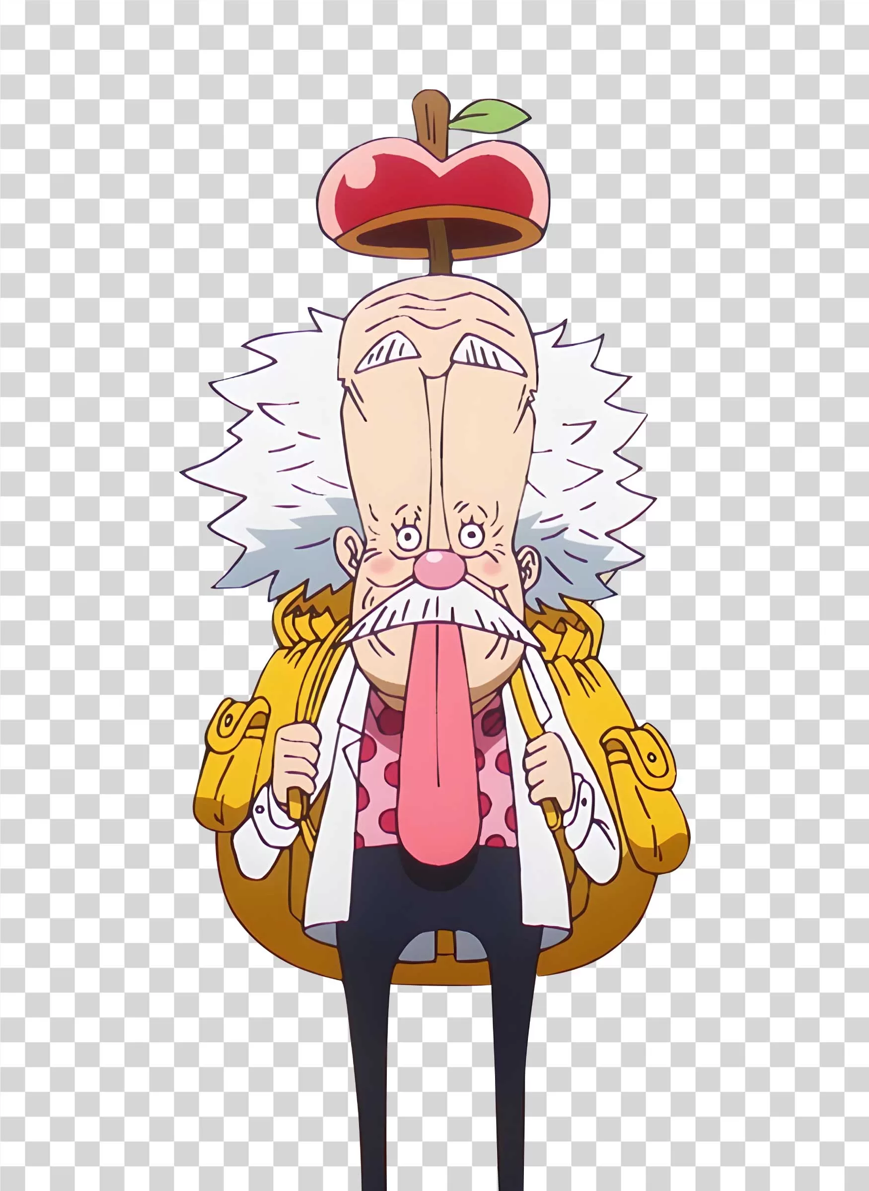 Dr Vegapunk One Piece Scientist Transparent