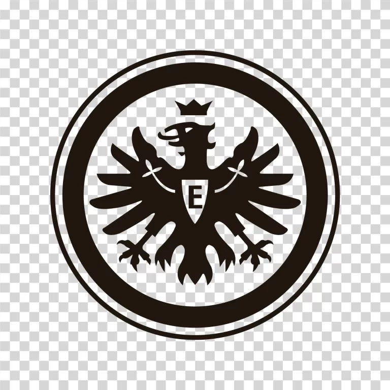 Eintracht Frankfurt Black Logo PNG