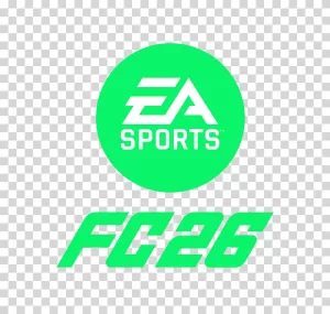 FC 26 Logo Football Video game Transparent