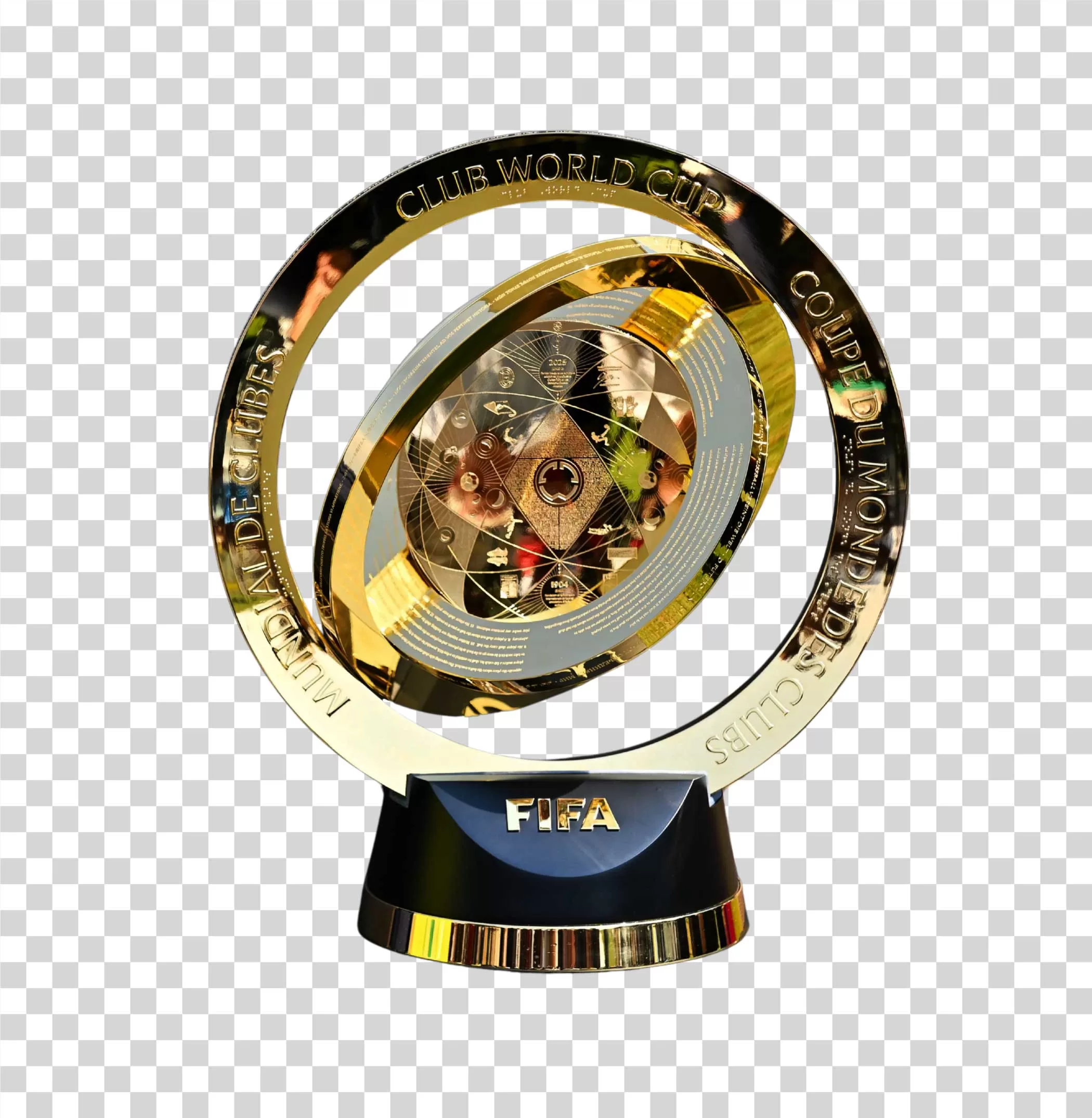 FIFA Club World Cup Trophy Transparent PNG