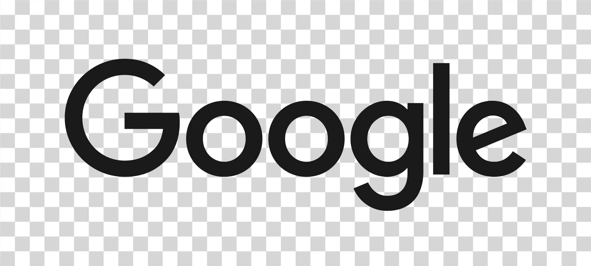 Google Black Logo Transparent