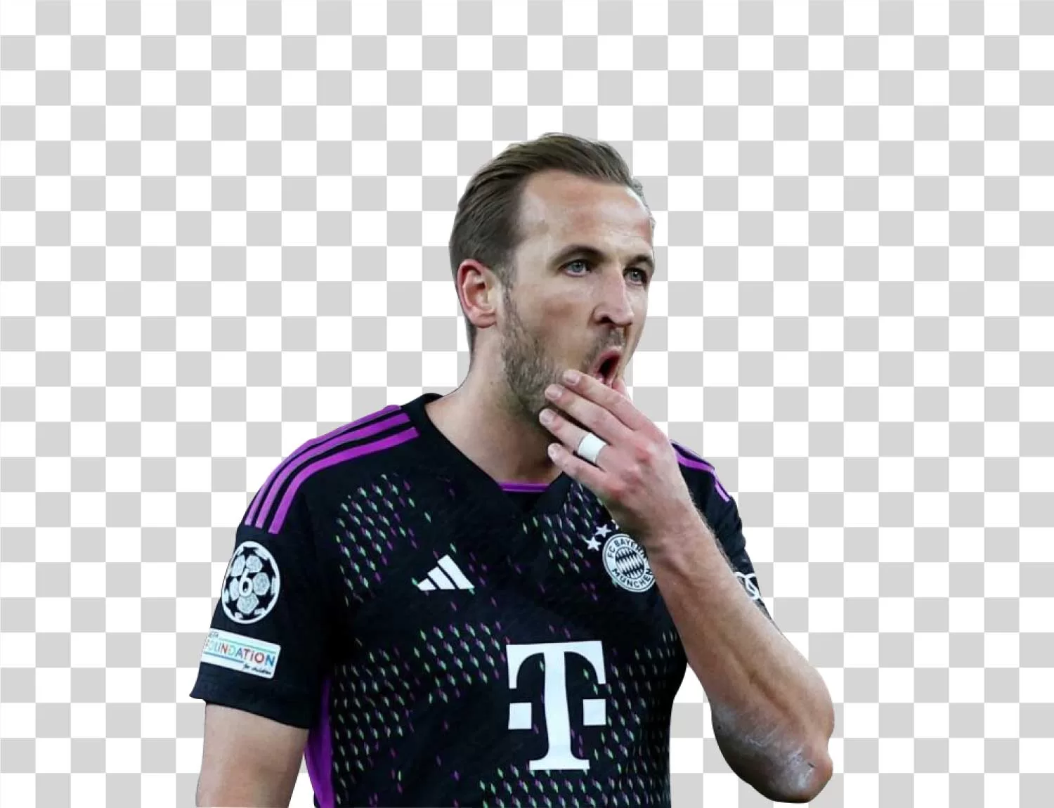 Harry Kane Bayern Munich Striker PNG