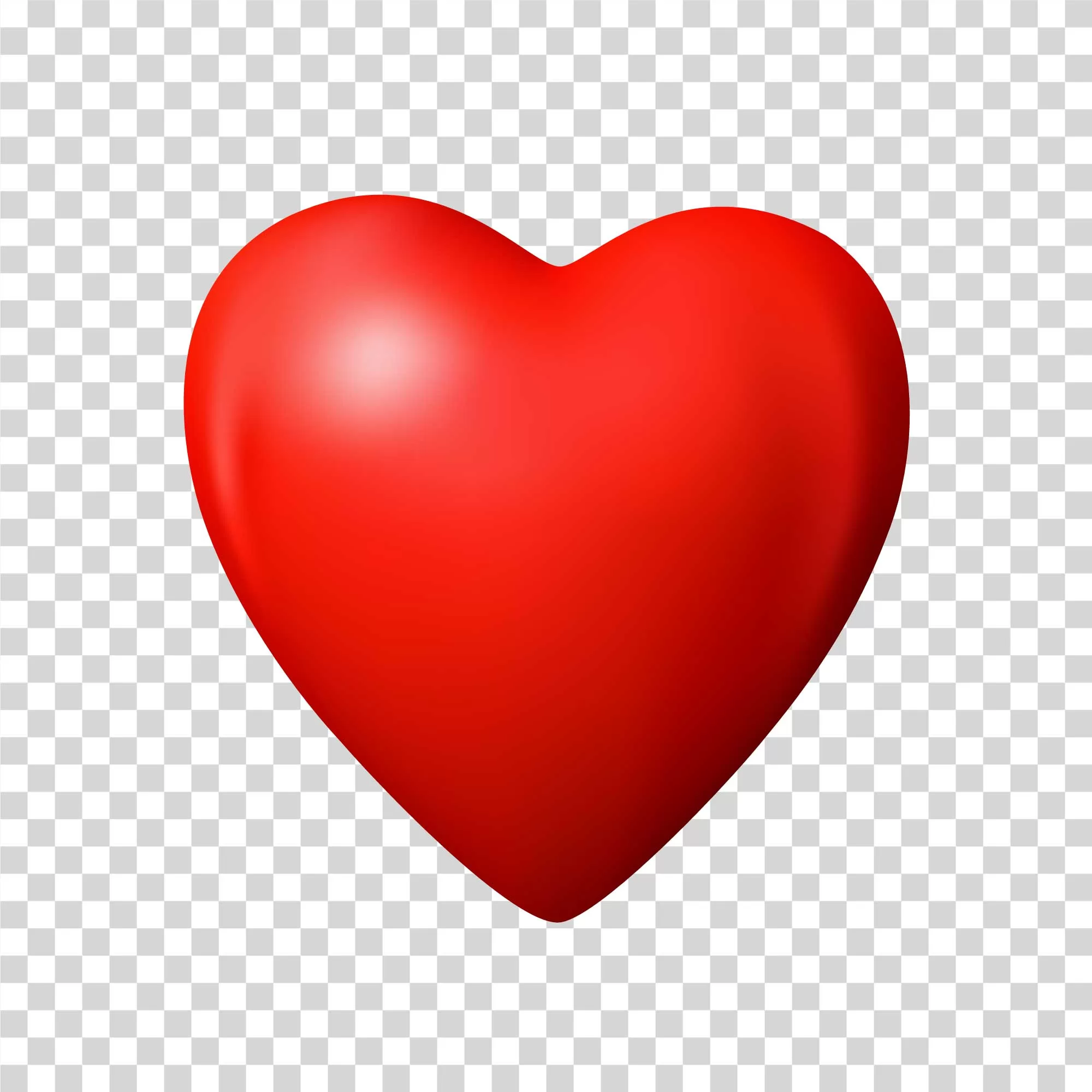 Heart Valentine Love Symbol Transparent