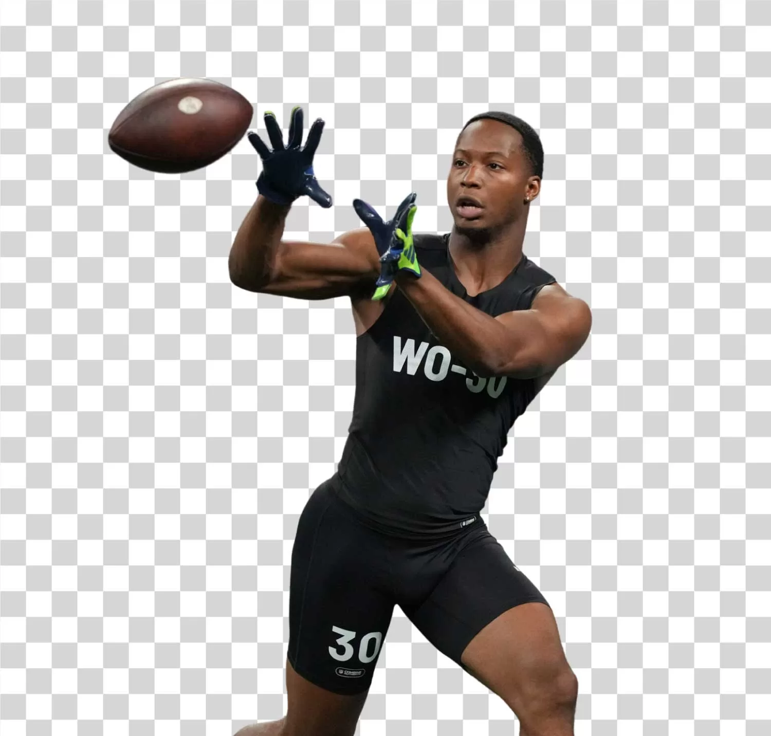 Jamari Thrash American Football Player PNG