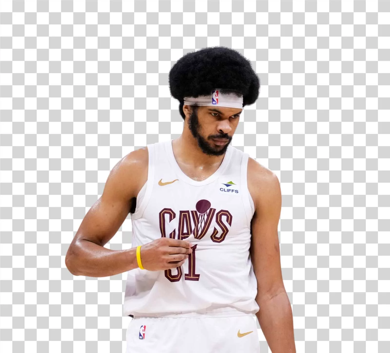 Jarrett Allen Cleveland Cavaliers Basketball PNG