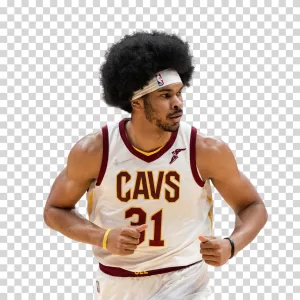 Jarrett Allen NBA Cleveland Cavaliers Basketball Transparent