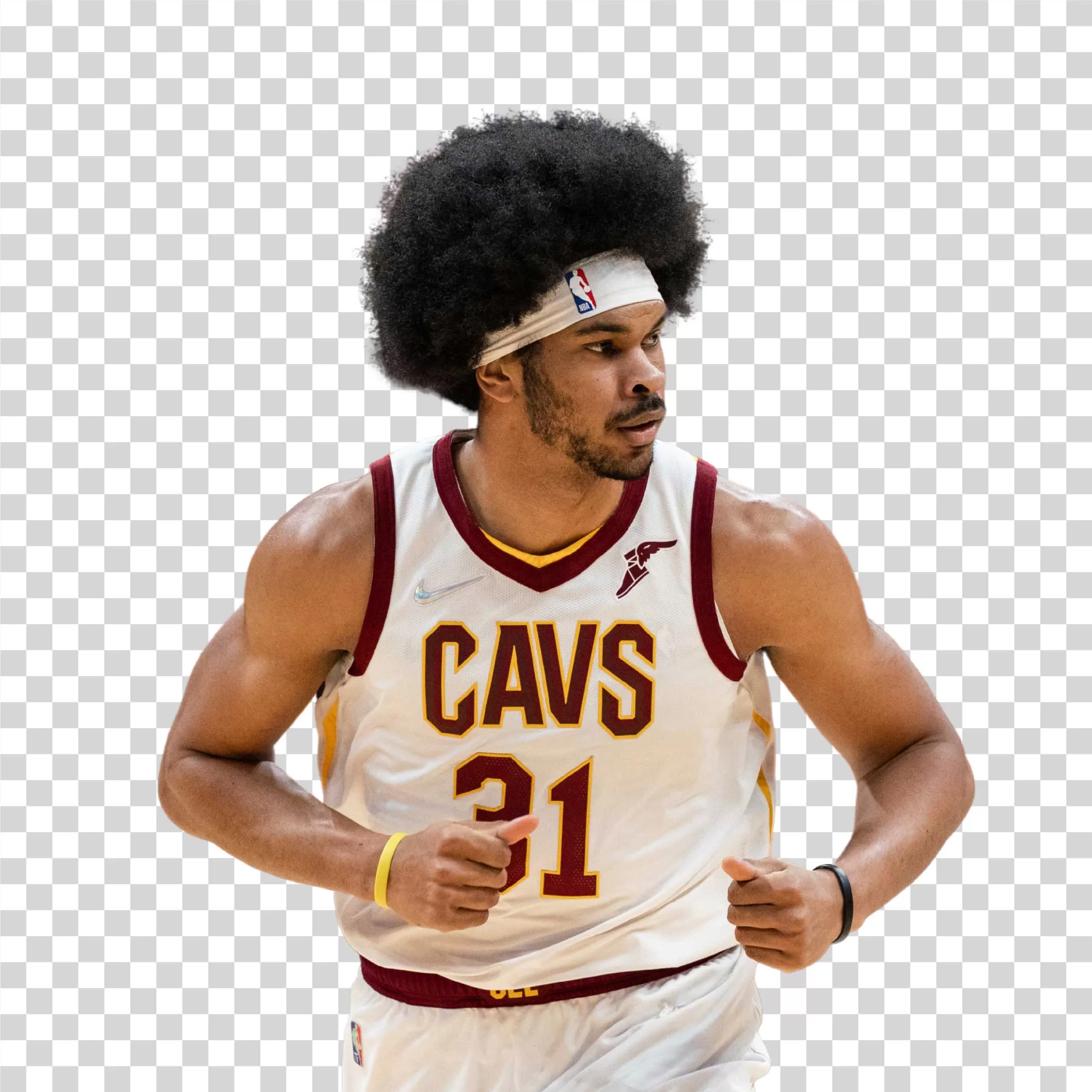 Jarrett Allen NBA Cleveland Cavaliers Basketball Transparent