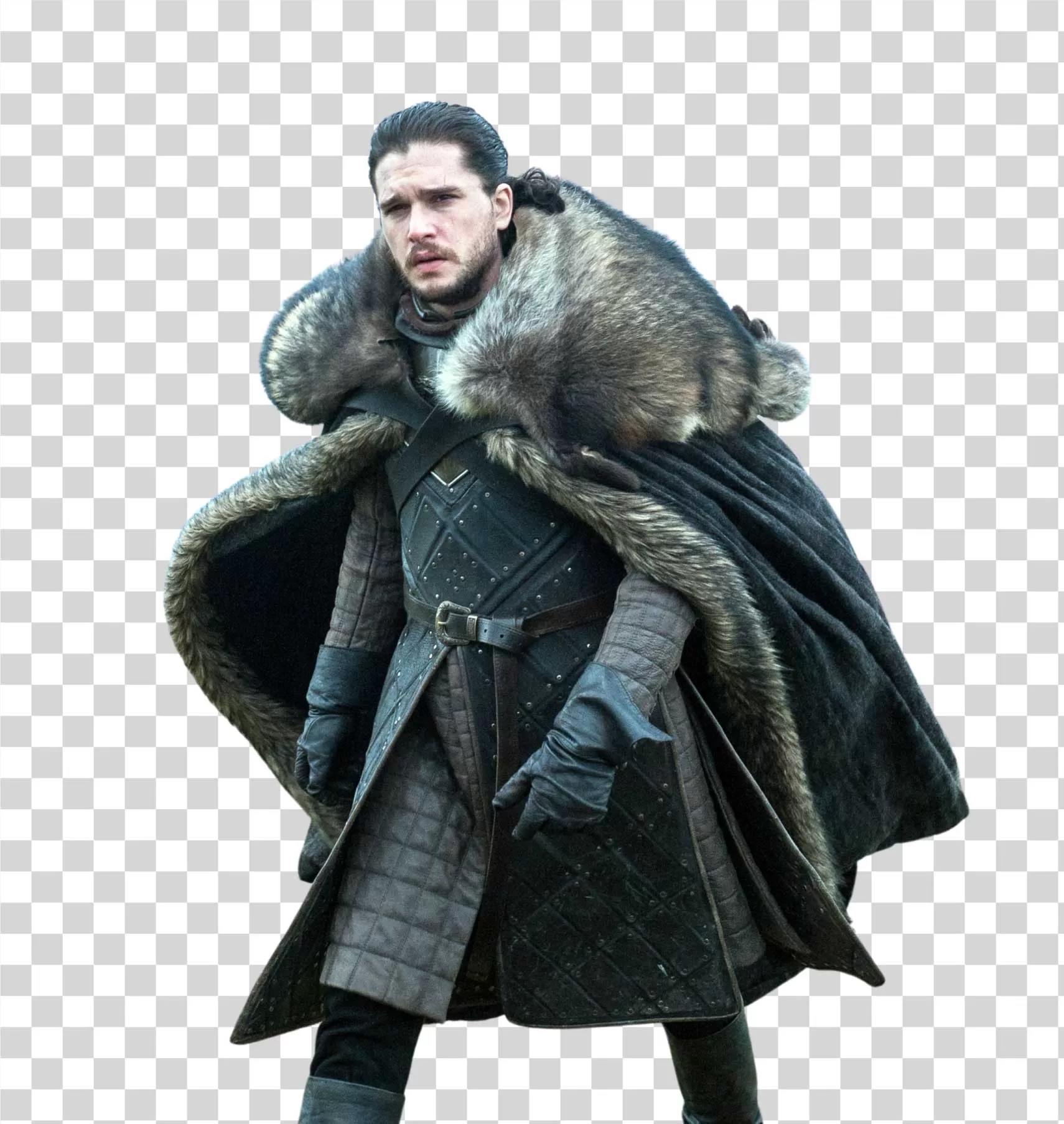 Jon Snow King of the North Transparent Free