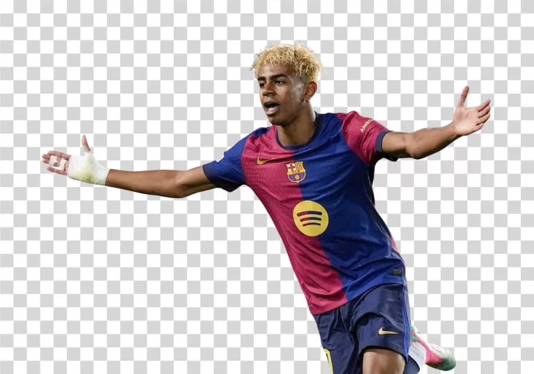 Lamine Yamal New Hair Style FC Barcelona PNG