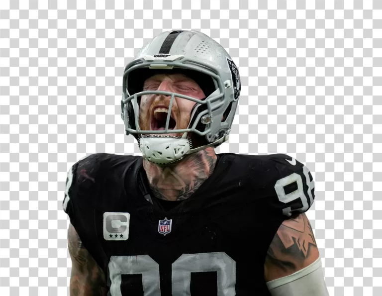 Maxx Crosby Las Vegas Raiders Defensive End PNG