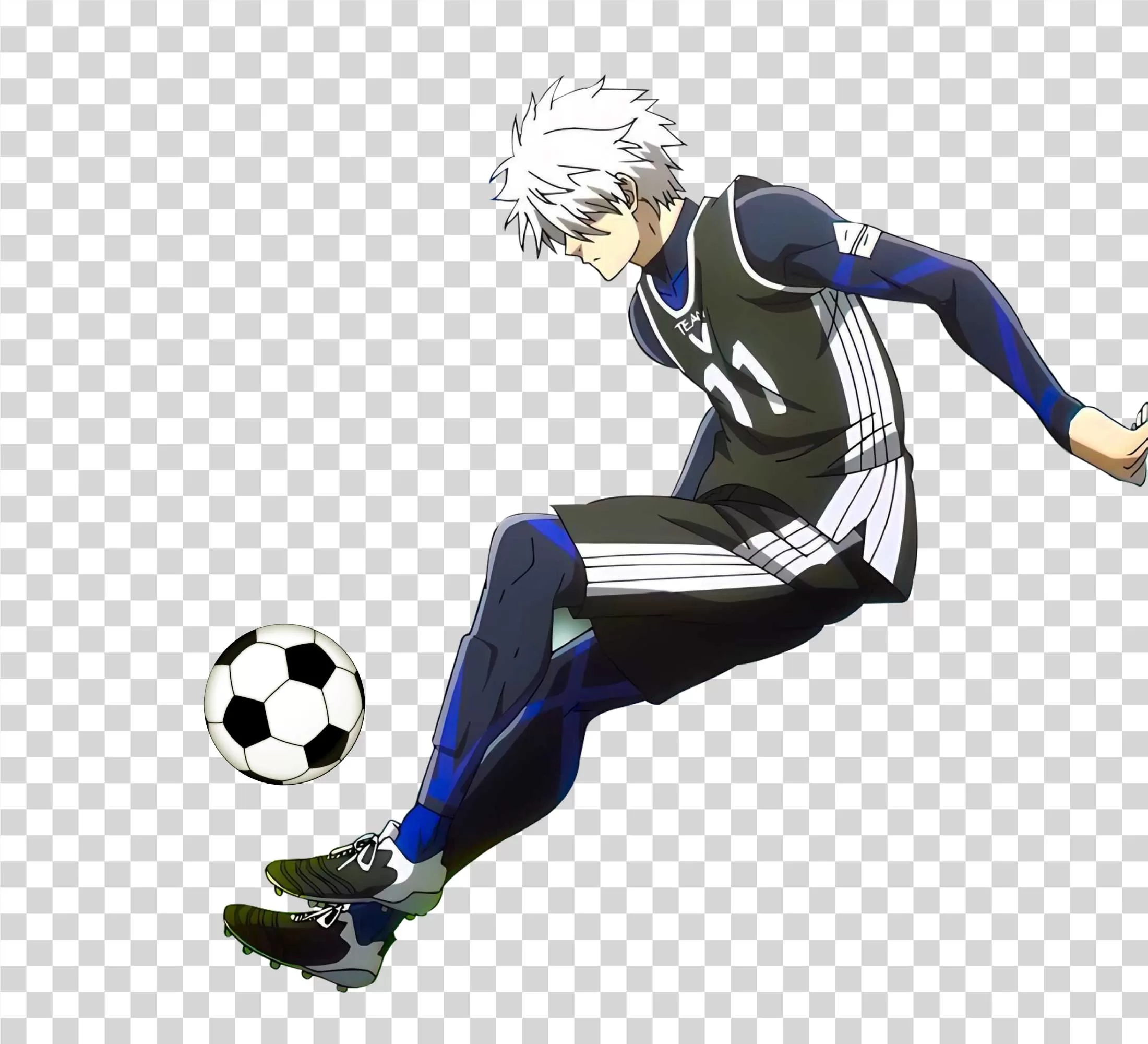 Nagi Seishiro Blue Lock Anime Character Transparent