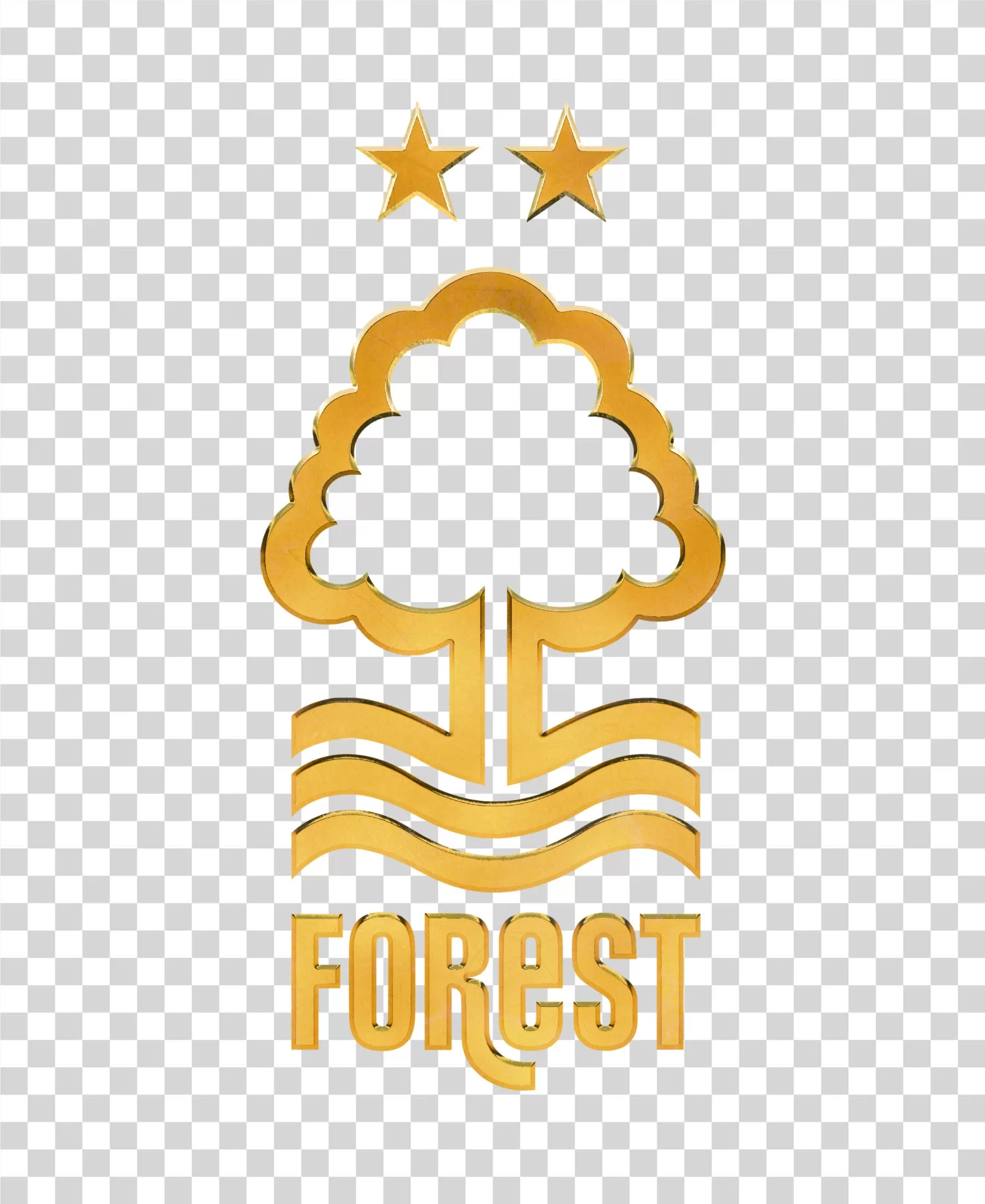Nottingham Forest Golden Logo Transparent