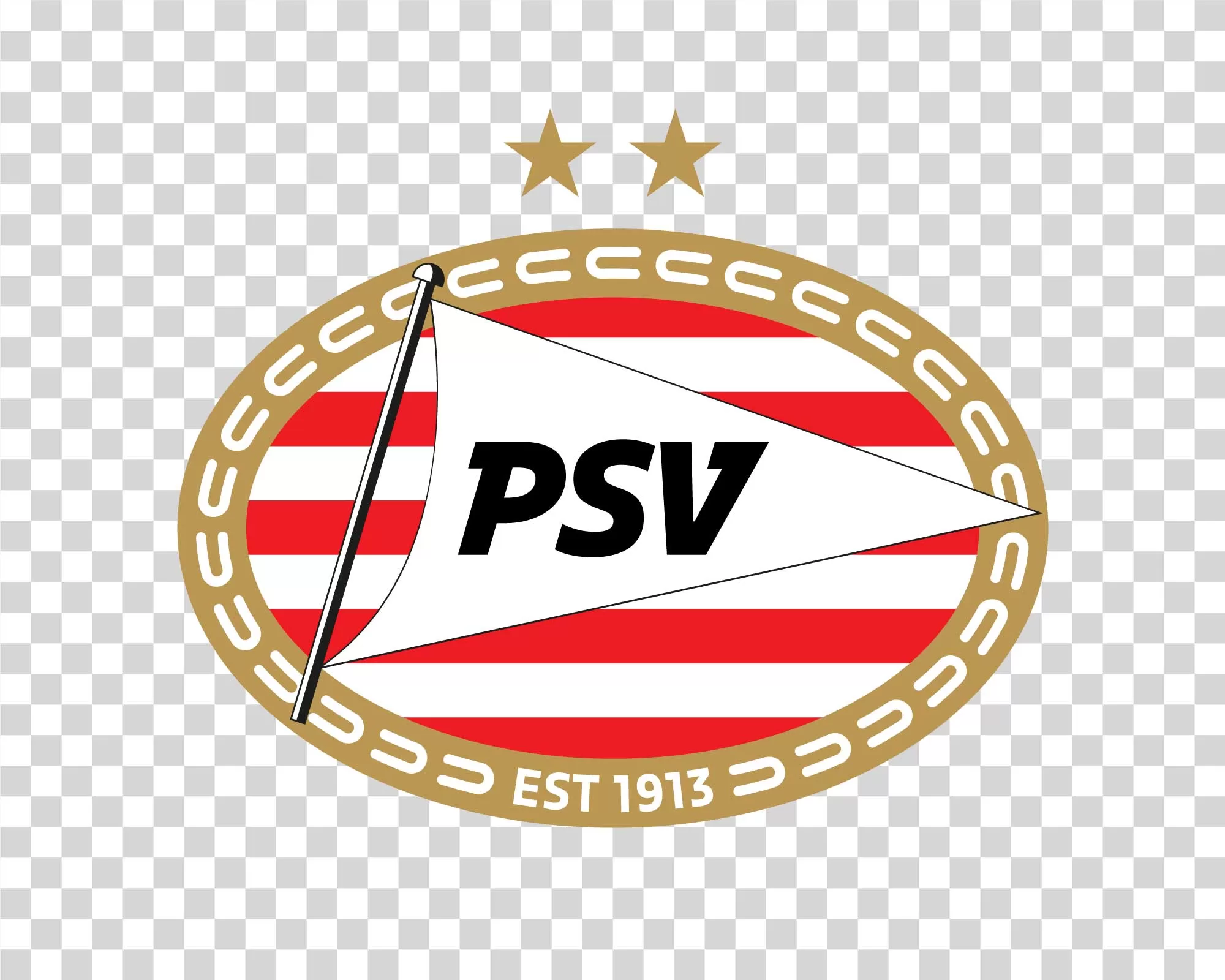 PSV Eindhoven Eredivisie Team Logo Transparent